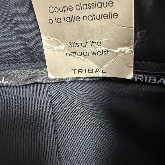 NWT Women's TRIBAL Stretch-Extensible Black Dress Pants-  Size12‎ - Picture 7 of 8
